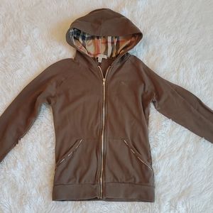 Size small burberry zip sweater